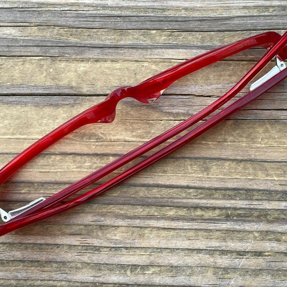 Christian Rothschild Eyeglasses Frame CR 68 Red Glasses Frame 53[]15 135 - Picture 7 of 12